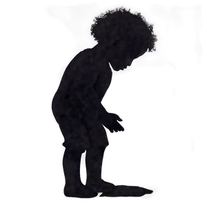 Black Person Silhouette Png Qhy37 PNG image