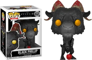 Black Phillip Funko Pop Figure The V Vitch PNG image