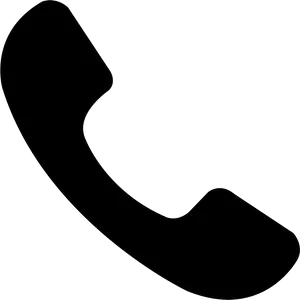 Black Phone Icon PNG image