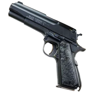 Black Pistol PNG Gxy20