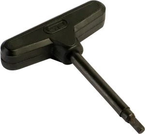 Black Plastic Hammer Tool PNG image