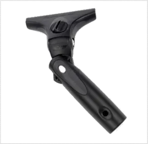Black Plastic T Handle Component PNG