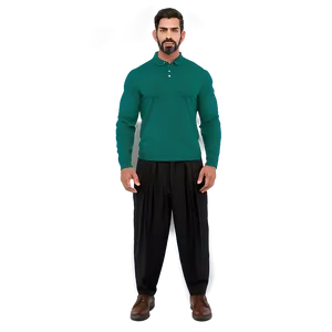 Black Pleated Pants PNG 06212024 PNG