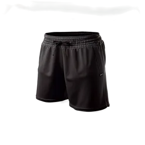 Black Pocketed Shorts Png Qib PNG image