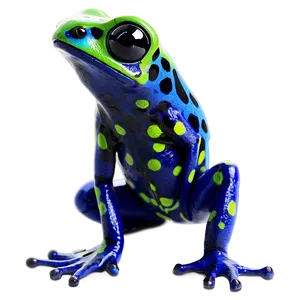 Black Poison Dart Frog PNG Mee