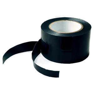 Black Polyester Tape PNG 06272024