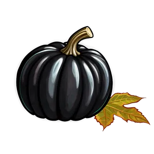 Black Pumpkin In Night PNG Pgt93 PNG