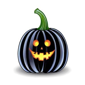 Black Pumpkin Outline PNG Nvh27 PNG