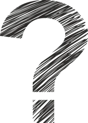 Black Question Mark Graphic PNG image