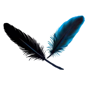 Black Raven Feather Png 49 PNG image