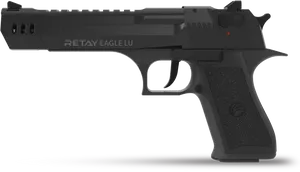 Black Retay Eagle L U Pistol