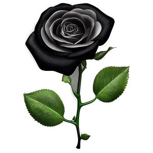 Black Rose Png 04292024 PNG image