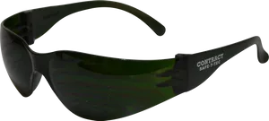 Black Safety Goggles Contract Safe Tec PNG image