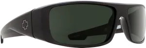 Black Safety Goggles Side View PNG