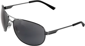 Black Safety Goggles Side View PNG