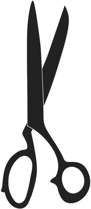 Black Scissors Icon PNG