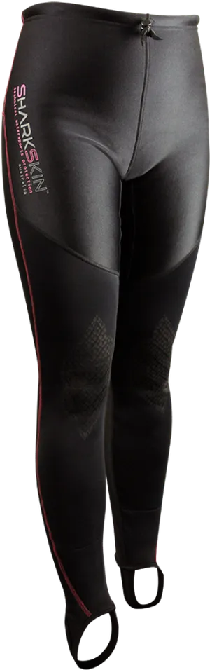 Black Sharkskin Thermal Pants Womens PNG image