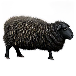 Black Sheep C PNG image