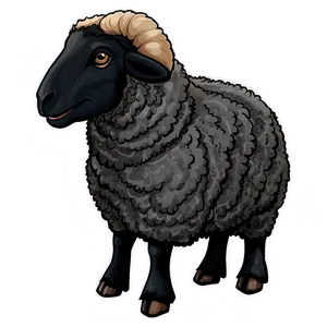 Black Sheep Clipart Png 26 PNG image