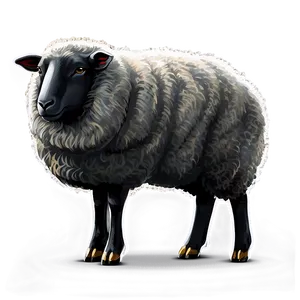 Black Sheep D PNG image