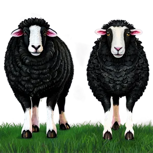 Black Sheep Family Png 06292024 PNG image