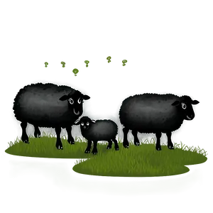 Black Sheep Family Png 06292024 PNG image