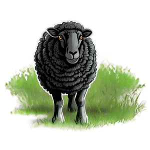 Black Sheep PNG Ybh9