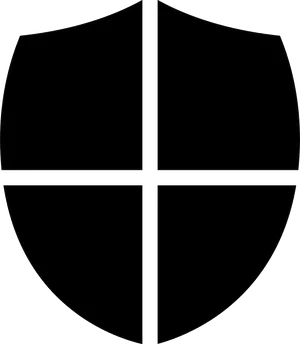 Black Shield Icon