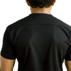 Black Shirt Back View Png Ydt PNG image