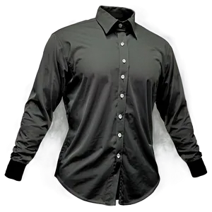 Black Shirt Long Sleeve Png 67 PNG image