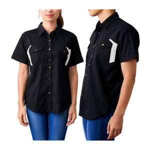Black Shirt Outfit Png Whj PNG image
