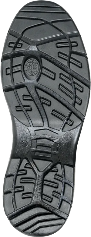 Black Shoe Sole Tread Pattern PNG image