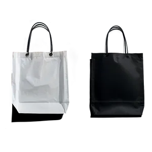 Black Shopping Bag PNG 05252024 PNG