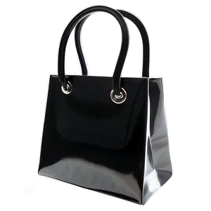 Black Shopping Bag PNG Oee23 PNG