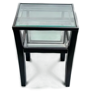 Black Side Table Png Usg PNG image