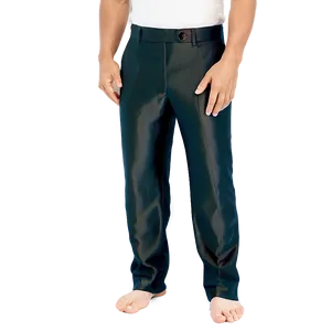 Black Silk Pants PNG Whm