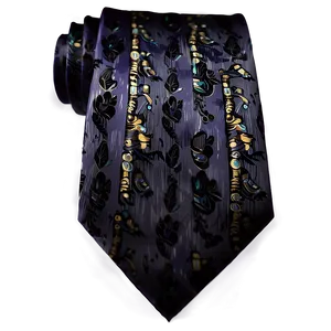 Black Silk Tie Png Ika PNG image