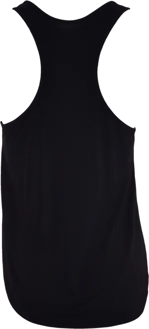 Black Sleeveless Top Product Photo PNG image