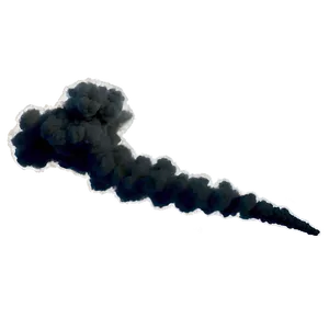 Black Smoke Flare Png 93 PNG image