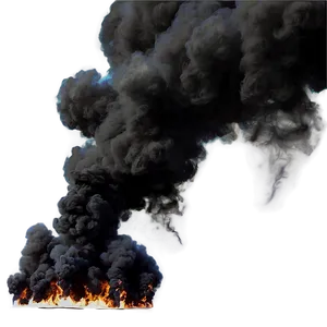 Black Smoke Flow Png 7 PNG image