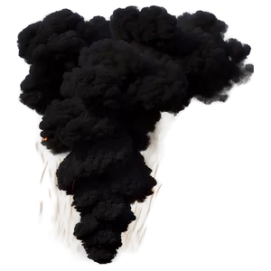 Black Smoke Plume Png 05252024 PNG image