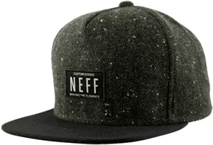 Black Snapback Hatwith Logo PNG