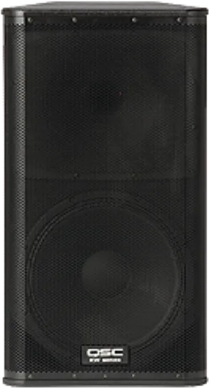 Black Speaker Q S C Model PNG image