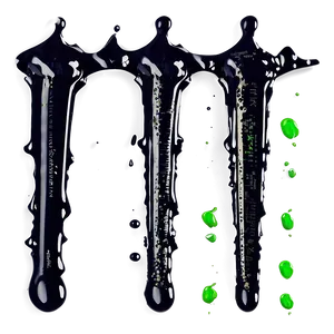 Black Splatter Paint Drip PNG Csr69 PNG