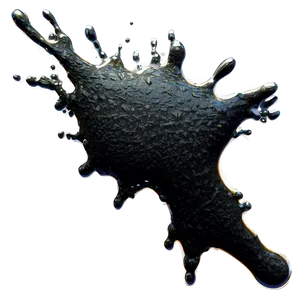 Black Splatter Splash Effect PNG Hlv PNG