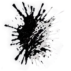 Black Splatter Spray Paint PNG Qep48 PNG