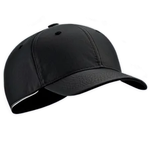 Black Sports Cap Png 06122024 PNG image