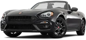 Black Sports Car Convertible