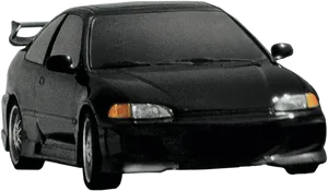 Black Sports Car Fast Furious PNG image
