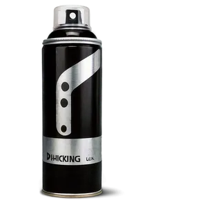 Black Spray Paint PNG 15